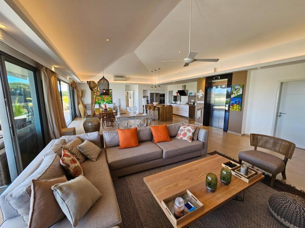 Une Sublime Villa Sur Le Toit Pour Des Vacances Inoubliables Pereybere Beach Exterior foto